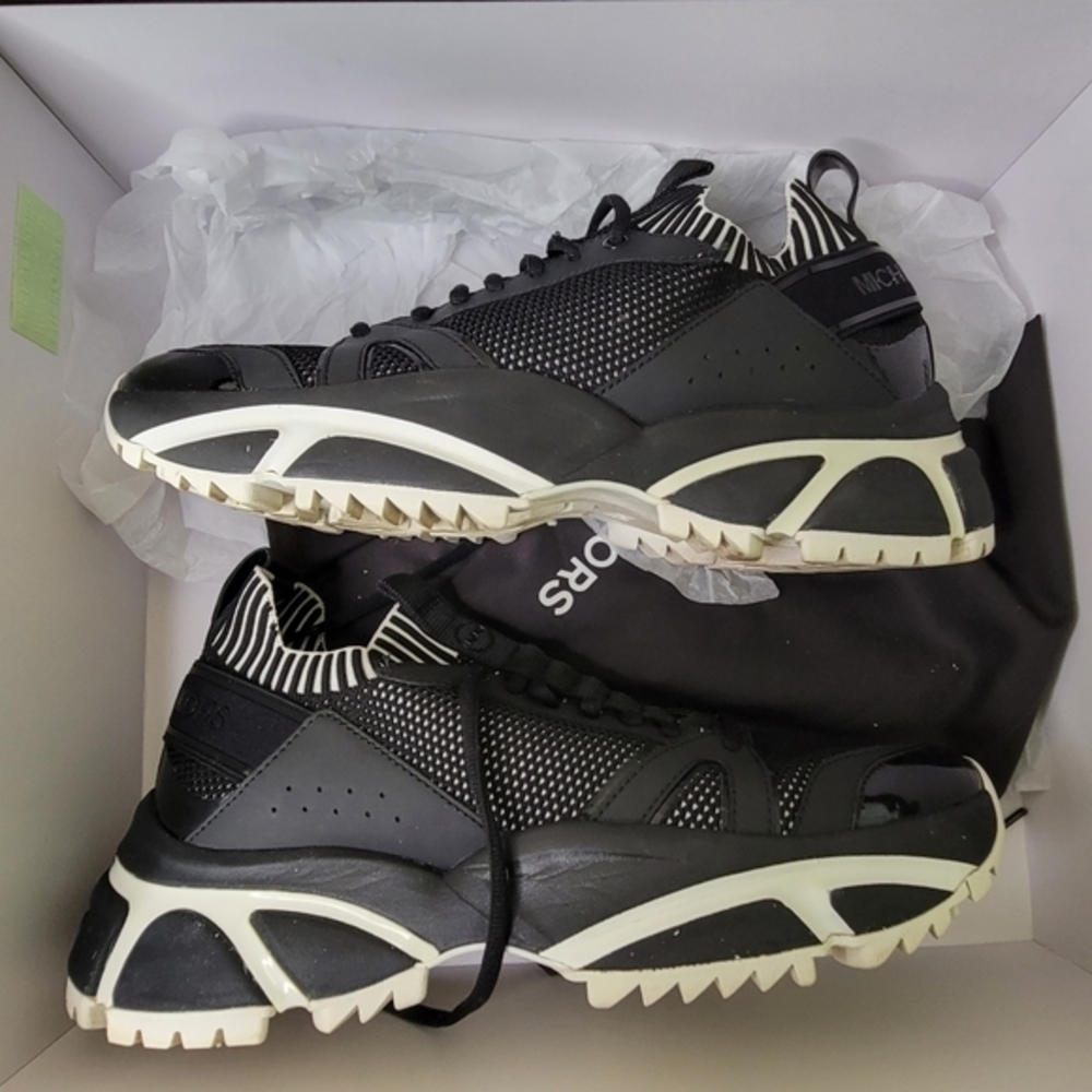 Michael‎ Kors Lucas Men's Sneakers sz10.5 - Picture 6 of 16